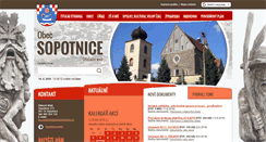 Desktop Screenshot of obecsopotnice.cz